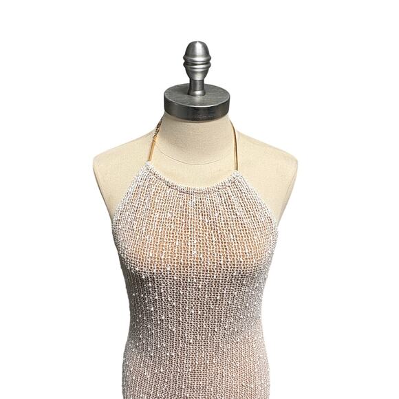 MICHAEL COSTELLO x REVOLVE Noomi Maxi Dress in Ivory Size XS - Picture 4 of 16